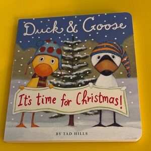 5/$5 Duck & Goose Christmas Book. Board book